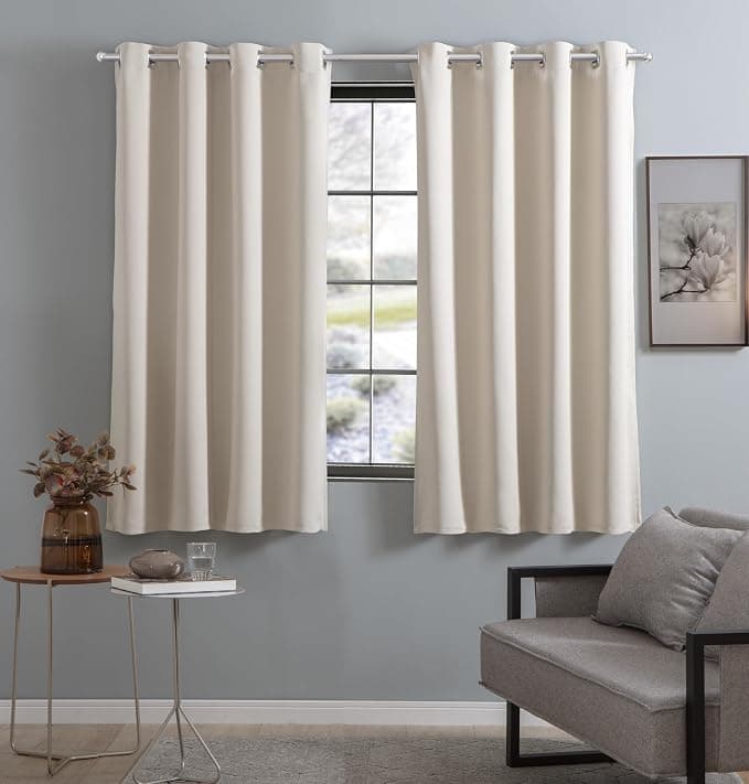Cortina Tecido Blackout Corta Luz 80% 2,70 X 1,60m (Palha)